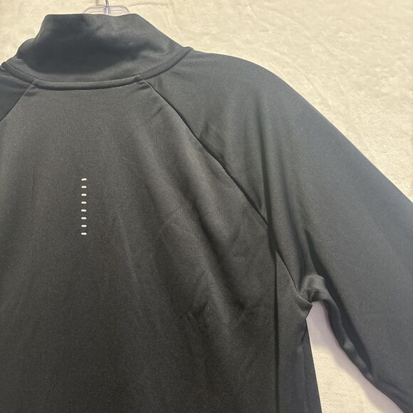Nike Running Dri-Fit Swoosh 1/4 Zip Top Women’s Size Medium Black NWT Activewear - Picture 11 of 16